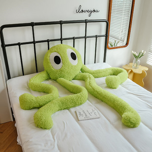 Pupazzo di peluche di polpo a gamba lunga cartone animato medusa seppia seppia peluche bambola di animali di pezza Figure di vita marina peluche cuscino per acquario - Product Image 6