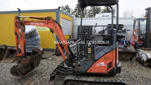 รถขุดมือสอง Hitachi ZX 17 รถขุดขนาดเล็กรถขุดขนาดเล็ก 1 ตันรถขุดมือสองสีเดิมของ Hitachi สําหรับขาย - Product Image 6