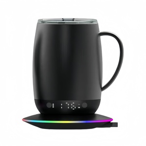 Portable Digital Style Temperature-Controlled Self-Heating Coffee Mug Factory Designed Smart <b>Drinkware</b> for Travel - Product Image 6