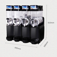Machine à granité commerciale à 1, 2, 3 ou 4 cuves / Machine à granité glacé pour la maison