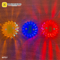 Luz de Seguridad Vial LED Recargable con Batería, Sistema de Tráfico Impermeable y Seguro para Carreteras