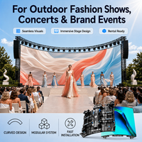 Pantalla LED para Exteriores de Alta Definición y Diseño Duradero, 5500nits P3.91 IP65 Resistente al Agua, Ideal para Lanzamientos de Productos, Eventos y Alquiler
