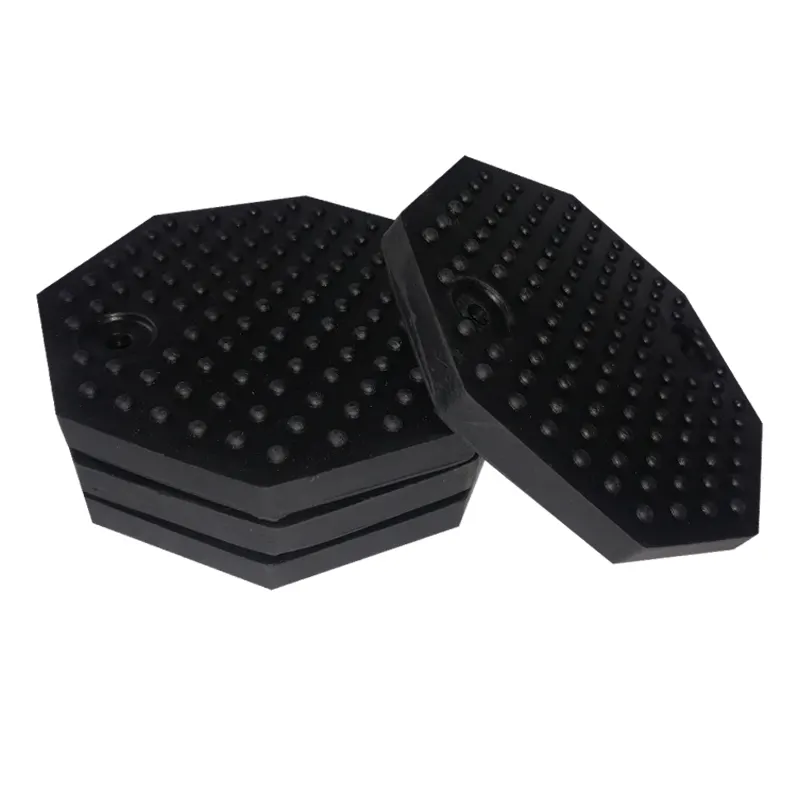 Car lift lift octagonal rubber pad rubber foot pad jack rubber pad