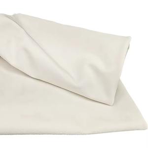 White Faux <b>Wool</b> Woven Fabric 54" Wide For Apparel Upholstery Workwear DIY <b>Craft</b> - Product Image 1