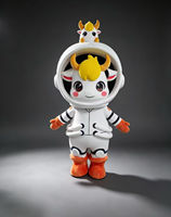 Costume de mascotte de demoiselle d'honneur de dessin animé personnalisé OEM ODM à partir de votre conception, mascotte de demoiselle d'honneur pour adulte pour défilé