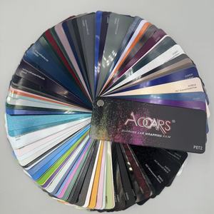 Película para Cambio de Color de Carrocería (Material PVC) Marca Pet, Nueva Carta de Colores, Muestra de Película para Cambio de Color Gratis, Pegatinas para Carrocería - Product Image 4