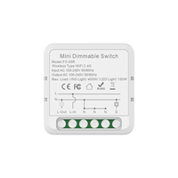 Module d'interrupteur variateur intelligent Tuya Zigbee pour la domotique Alexa Google Home, relais de disjoncteur DIY