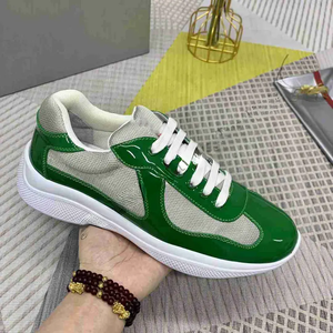 Zapatillas Deportivas de Lujo para Hombre, Marca de Diseño, Estilo American Cup, de Piel Sintética y Malla, Tendencia de Moda, Venta al Por Mayor, Personalizables - Product Image 5