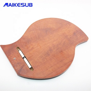Plaque marron de sublimation de haute qualité conçue en verre et <span class=keywords><strong>cadre</strong></span> en bois de presse à chaud <span class=keywords><strong>pour</strong></span> médaille d'honneur excellente plaque en bois - Product Image 5