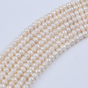 Perlas Sueltas de Agua Dulce Naturales de Zhuji, 8-9 mm, Blancas, Púrpura, en Polvo, para Bisutería, Accesorios de Joyería, Materiales para Hacer Joyas - Product Image 2