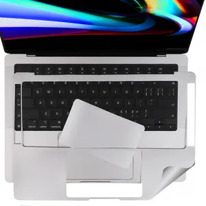 MacBook Pro 14 16 2021 M1 A2442 A2485腕掌休息触控板保护器皮肤防刮擦全手掌护板贴纸
