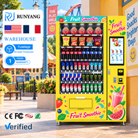 Distributeurs automatiques intelligents RUNYANG pour articles de vente au détail, distributeur automatique de collations pour aliments et boissons