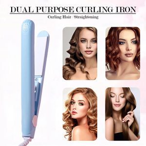 Mini Plancha de Pelo Portátil con Enchufe Pequeño para Rizar y Alisar el Cabello de Niñas, Ideal para Flequillos - Product Image 6