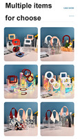 Sacs cadeaux en PVC transparent avec poignées de ruban sacs à provisions sac de marchandise mariage Shopping voyage Date réunion femmes fête anniversaire
