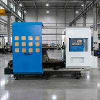 Machine de tournage CNC robuste pour la fabrication de bols et de casseroles en acier inoxydable, 7,5 kW, 220 V, facile à utiliser, haute précision