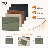 Cartera Compacta de Bolsillo Delantero para Promociones Corporativas con Diseño de Ranura Angulada y Diseño Ligero con Múltiples Ranuras para Tarjetas, Logotipo Personalizado ODM