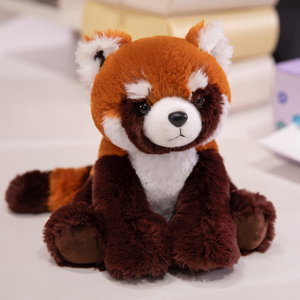 Heatable Weighted Plush Stuffed Animal Toy Red Panda Microwave Safe Stress Relief Warm Plushie Doll for <strong>Adults</strong> Kids - Product Image 1