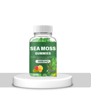 OEM/ODM รับผลิตตามรูปแบบที่กำหนด แบรนด์ส่วนตัว วิตามินกัมมี่สาหร่ายมอสทะเล สำหรับการจัดการพลังงาน สารสกัดจากสาหร่ายมอสทะเล สำหรับผู้ใหญ่ - Product Image 1