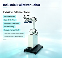 Bras robotique collaboratif robuste pour la palettisation et l'empilage de matériaux en vrac en entrepôt