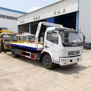Camion automatique à barrière plate Dong Feng Véhicules de sauvetage à bon <span class=keywords><strong>prix</strong></span> Remorques de voitures bon marché - Product Image 2
