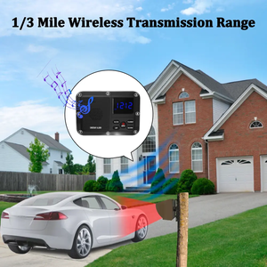 Alarme de sécurité de garage solaire sans fil avec détecteur de mouvement Système d'alarme antivol - Product Image 3