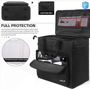 Estuche de muestra gratis para una bolsa de transporte de juegos de computadora de escritorio para monitor de caja de Torre/teclado y almacenamiento de viaje de ratón - Product Image 2