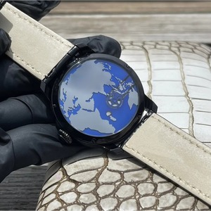 Montre haut de gamme pour homme avec mouvement multifonction, affichage précis de la double fuseau horaire, affichage précis de la différence horaire - Product Image 4