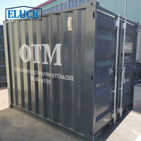 Conteneurs de stockage modulaires en acier de 4, 5, 6, 7, 8, 9 et 10 pieds, emboîtables, portables, petits cubes, ensembles de conteneurs de stockage individuels