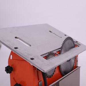 Nouveauté 2023 : Scie à table portative pour le travail du bois, double lame, scie à table coulissante multifonction - Product Image 6