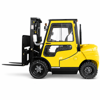 Dizel Motorlu Forklift 4.5 Ton Kapasiteli Konteyner Yükleme Boşaltma ve İskele Yükü Taşıma İşleri İçin