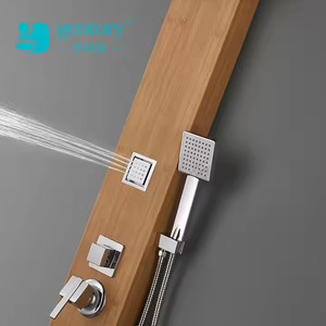Corps Jets Acier Inoxydable <span class=keywords><strong>Bambou</strong></span> Panneau <span class=keywords><strong>De</strong></span> Douche Spa Massage <span class=keywords><strong>Salle</strong></span> <span class=keywords><strong>De</strong></span> Bains Panneau <span class=keywords><strong>De</strong></span> Douche - Product Image 4