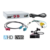 Solution d'interface vidéo pour caméra de recul avant et arrière AZTON pour NTG7 W206 Classe A B C CLE E W214 EQE EQS
