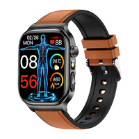 Multi-estilo TK18 Smartwatch con 2,04 "AMOLED Batería larga ECG Monitor DE SALUD Linterna IP68 Reloj inteligente a prueba de agua para Unisex