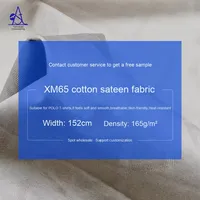 Tissu Jacquard Double Face en Coton Mercerisé Xsj 65 fils, Respirant, pour Vêtements Sportifs d'Été, Accessoires de Mode, Vente en Gros