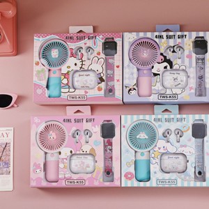 My Melody 4-in-1 Geschenkset TWS-K55 Kabellose Ohrhörer Mini-Ventilator Uhr - Product Image 4