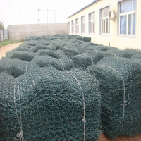 Offres Spéciales PVC ENDUIT galvanisé Gabion Boîte En Pierre cages 80x100mm
