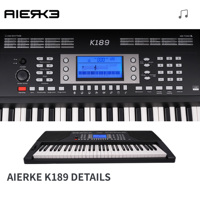 AIERKE K-189 profesyonel performans sınıfı 61 tuşlu elektronik klavye akıllı öğretim uygulaması acemi yetişkinler için