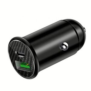 Cargador USB C PD de 18W, Cargador de Coche de Carga Rápida con Puerto USB Dual de 30W, Compatible con <span class=keywords><strong>iPhone</strong></span> 11 Pro Max/XR/X/8/7/6S/5/Galaxy S20 - Product Image 3