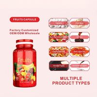 HDK OEM ODM Capsules de fruits antioxydantes pour le soutien immunitaire, l'énergie et le bien-être quotidien – Mélange de fruits végétaliens en capsules sous marque privée
