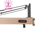 Machine de Pilates pliable personnalisée avec logo, réglable, antidérapante, en bois de hêtre, équipement de fitness et de yoga pour la maison, OEM