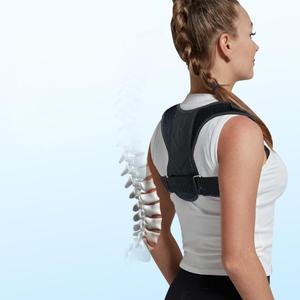 เข็มขัดแก้ไขท่าหลังค่อม นีโอพรีน สำหรับทุกเพศ ช่วยพยุงหลัง สายรัดไหล่ปรับได้ เพื่อปรับปรุงความโค้งของกระดูกสันหลัง - Product Image 4