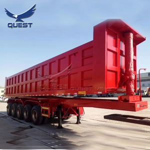 Jonc Bauxite — <span class=keywords><strong>camion</strong></span>-<span class=keywords><strong>benne</strong></span> de transport, à décharge arrière, semi-remorque, <span class=keywords><strong>5</strong></span> et 6 axes, en promotion - Product Image 4