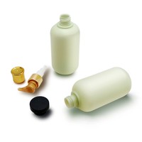 Flacon pompe vide professionnel en PET de 300 ml pour lotion corporelle - Emballage personnalisé pour soins de la peau avec logo sérigraphié de 30 g et col de 24 mm