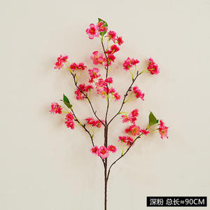 Planta Artificial de Flores de Cerezo en Miniatura de Seda para Decoración de Bodas, Estudio Fotográfico y Sala de Estar, para Decoración de Bodas y Hogar - Product Image 5