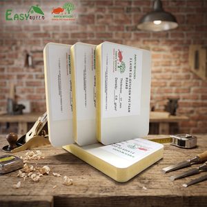 17mm 18mm 1220*2440mm PVC WPC 3 <strong>Leyer</strong> Board White Surface Yellow Core - Product Image 1