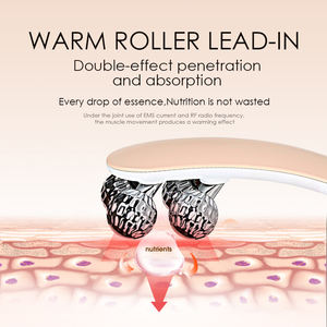 Appareil de beauté à rouleaux 3D, conception de rouleau symétrique en V pour un lifting du visage, qui soulève et sculpte lentement votre visage en forme de V et le maintient au point de vue de la beauté. - Product Image 4