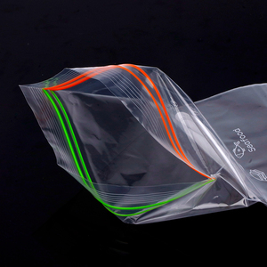 Bolsa de almacenamiento de embalaje de alimentos de plástico suave a prueba de humedad reforzada doble 30cm de ancho Material de PE de película adhesiva de grado alimenticio - Product Image 1