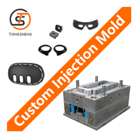 Moule micro multi-cavités pour charnière de lunettes AR/VR, couvercle de batterie, moule d'injection miniature de précision pour appareil portable intelligent PC/ABS