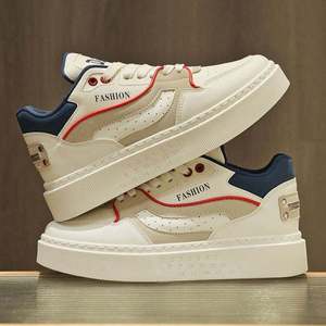 Zapatos Planos de Skateboarding para Hombre 2025, Zapatos de Plataforma Modernos de Cuero Genuino, Antideslizantes, Transpirables y Casuales - Product Image 2