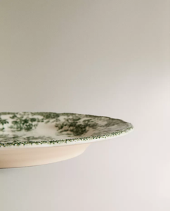 Plato de cerámica floral para cena, platos de presentación y <span class=keywords><strong>vajilla</strong></span> para el hogar o restaurante - Product Image 5